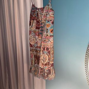 Fun Printed Mini Dress